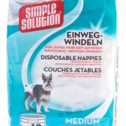 Simple Solution Wegwerp Honden Luier Medium 12 St 41-53 CM