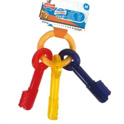 Nylabone Puppy Chew Bijtsleutels Baconsmaak Tot 16 KG