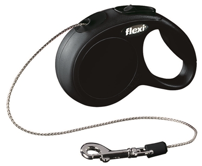 Flexi Rollijn Classic Cord Zwart XS 3 Mtr