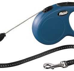 Flexi Rollijn Classic Cord Blauw S 5 Mtr