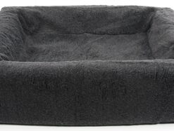 Bia Bed Fleece Hoes Hondenmand Grijs Bia-7 120X100X15 CM