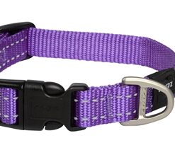Rogz For Dogs Snake Halsband Paars 16 Mmx26-40 CM