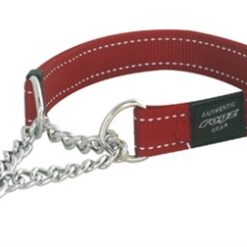 Rogz For Dogs Lumberjack Halfslip Halsband Rood 25 Mmx43-73 CM