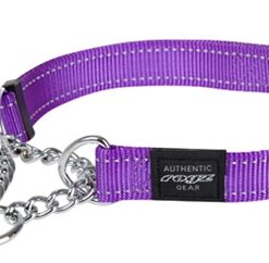 Rogz For Dogs Lumberjack Halfslip Halsband Paars 25 Mmx43-73 CM