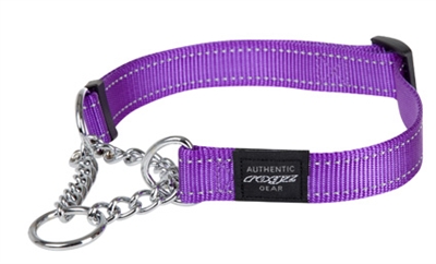 Rogz For Dogs Lumberjack Halfslip Halsband Paars 25 Mmx43-73 CM