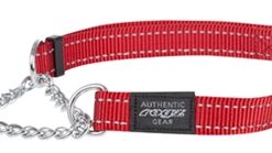 Rogz For Dogs Fanbelt Halfslip Halsband Rood 20 Mmx34-56 CM