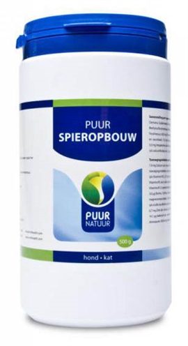 Puur Muscle Mass (Spieropbouw) Hond & Kat 500 GR