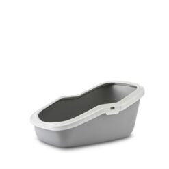 Savic Kattenbak Aseo Grijs / Wit 56X39X27,5 CM