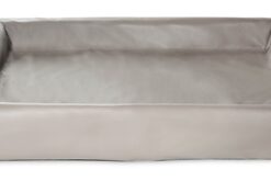 Bia Bed Kunstleer Hoes Hondenmand Taupe Bia-6 100X80X15 CM
