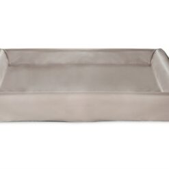 Bia Bed Kunstleer Hoes Hondenmand Taupe Bia-7 120X100X15 CM