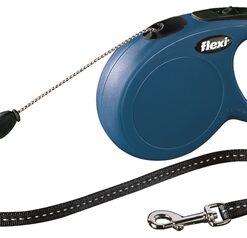 Flexi Rollijn Classic Cord Blauw S 8 Mtr