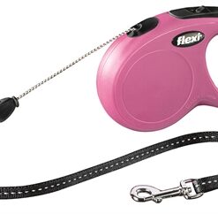 Flexi Rollijn Classic Cord Roze S 5 Mtr