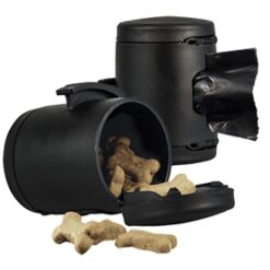 Flexi Poepzak / Snackbox Zwart