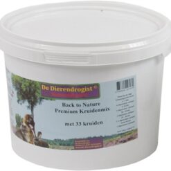 Dierendrogist Back To Nature Premium Kruidenmix Met 33 Kruiden 900 GR