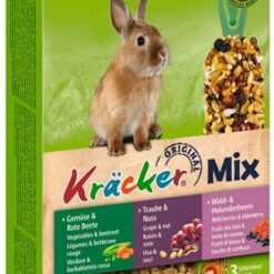 Vitakraft Dwergkonijn Krackers Noot/Bosvruchten/Groenten 3 In 1