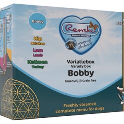 Renske Vers Vlees Variatiebox Bobby Graanvrij Kip/Lam/Kalkoen 12X395 GR