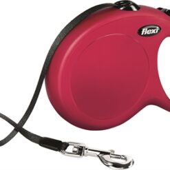 Flexi Rollijn Classic Tape Rood L 8 Mtr