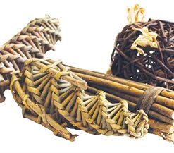 Happy Pet Nature First Wilg Mega Pack Spiraal / Mais / Bal / Sticks 4 St