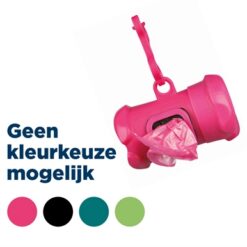 Trixie Poepzakhouder Botvorm Met Poepzakjes Assorti 15 Stuks