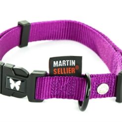 Martin Halsband Verstelbaar Nylon Paars 40-55X2 CM