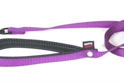 Martin Hondenriem Nylon Paars 120X1 CM