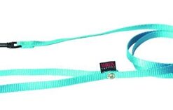 Martin Hondenriem Nylon Turquoise 120X1 CM