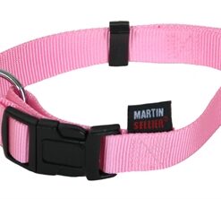 Martin Halsband Basic Nylon Roze 30-45X1,6 CM
