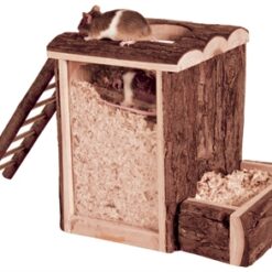 Trixie Natural Living Speel- En Graaftoren Hamster 25X20X24 CM
