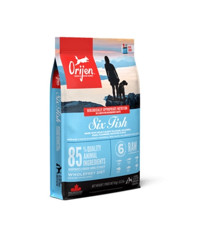 Orijen Whole Prey 6 Fish Dog 11,4 KG