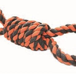 Happy Pet Nuts For Knots Extreme Spoel 8 Vorm Tugger Grijs / Oranje 55X11X11 CM