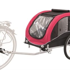 Trixie Hondenfietskar Zwart / Rood 80X75X86 CM