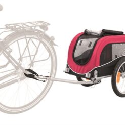 Trixie Hondenfietskar Zwart / Rood 60X53X60 CM