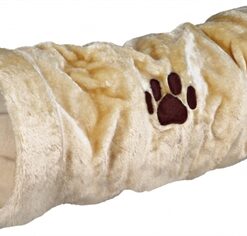 Trixie Kattentunnel Pluche Beige 22X22X60 CM
