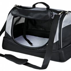 Trixie Hondentas Holly Zwart / Grijs 50X30X30 CM