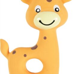 Zolux Puppyspeelgoed Latex Giraffe Oranje 7,5X3,5X10 CM