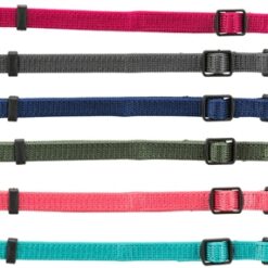 Trixie Puppy Halsbandset Fuchsia/Grafiet/Indigo/Groen/Koraal/Blauw 22-35 CM 6 St