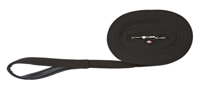 Trixie Hondenriem Sleeplijn Singelband Zwart 20 MM X 5 Mtr