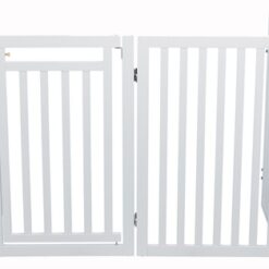 Trixie Hondenhek Met Deur Wit 60-160 X 81 CM