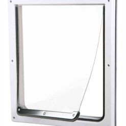 Trixie 2-Weg Hondenluik Wit XS-S 25 X 29 CM