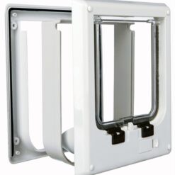 Trixie 4-Weg Kattenluik Elektromagnetisch Wit 21 X 24 CM