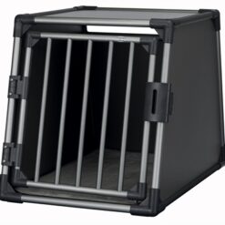 Trixie Vervoersbox Aluminium Grafiet M–L: 86X61X65 CM