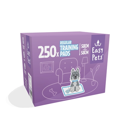 Easypets Puppy Training Pads Lavender 58X58 CM 250 St
