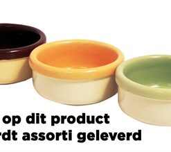 Rosewood Options Voerbak Hamster Twee-Kleur Assorti 9 CM