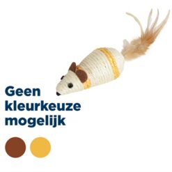 Zolux Sisal Muis Assorti 20X5X4,5 CM