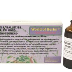 World Of Herbs Fytotherapie Testikel / Balletjes Indalen Hond 50 ML
