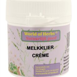 World Of Herbs Fytotherapie Melkklier Creme 50 GR