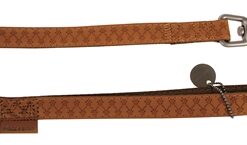 Macleather Looplijn Bruin 120X2 CM