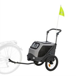 Trixie Hondenfietskar Opvouwbaar Grijs 103X74X95 CM