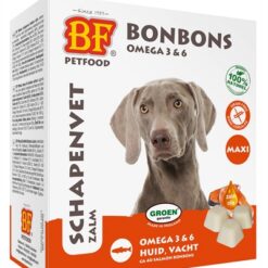Bf Petfood Schapenvet Maxi Bonbons Zalm 40 St