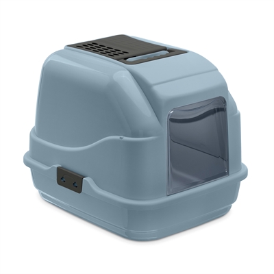 Imac Kattenbak Easy Cat 2Nd Life Gerecycled Blauw 50X40X40 CM